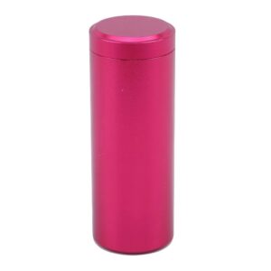Boîte à thé nomade en aluminium rouge
