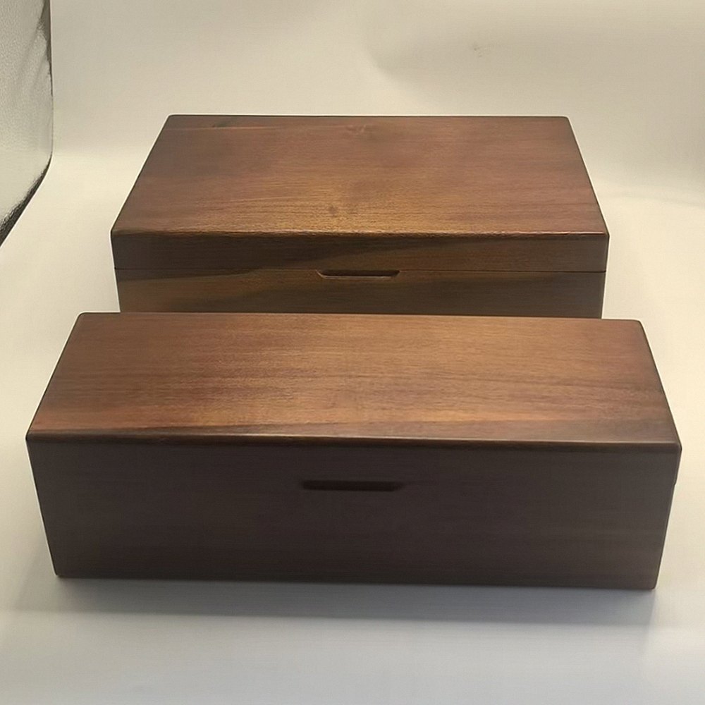 Coffret à thé en bois d’acacia 4 ou 8 compartiments