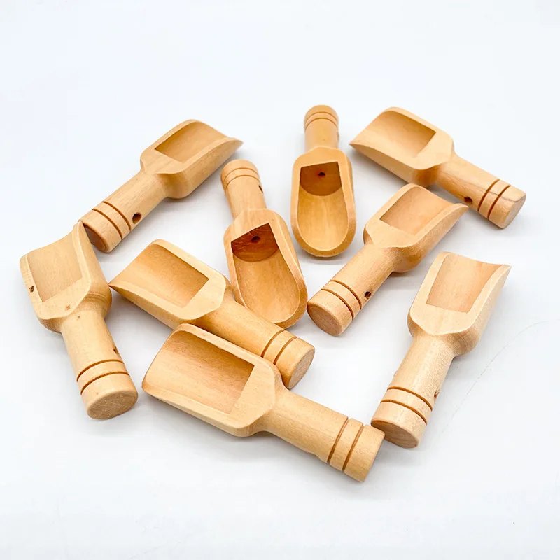 Cuillère doseuse en bois pour feuilles de thé