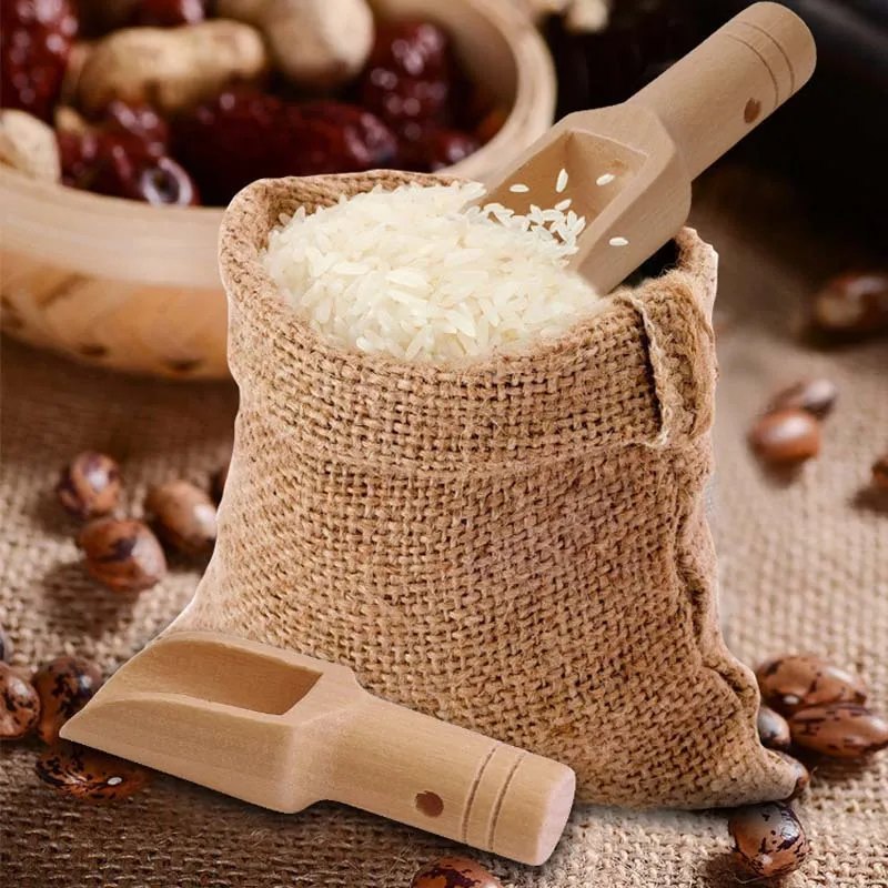 Cuillère doseuse en bois pour feuilles de thé