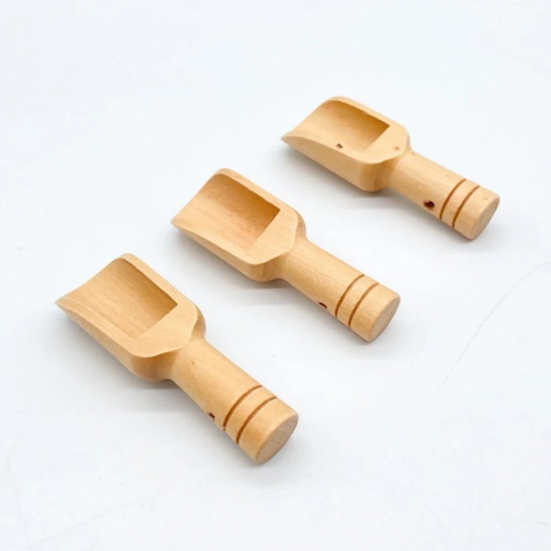 Cuillère doseuse en bois pour feuilles de thé