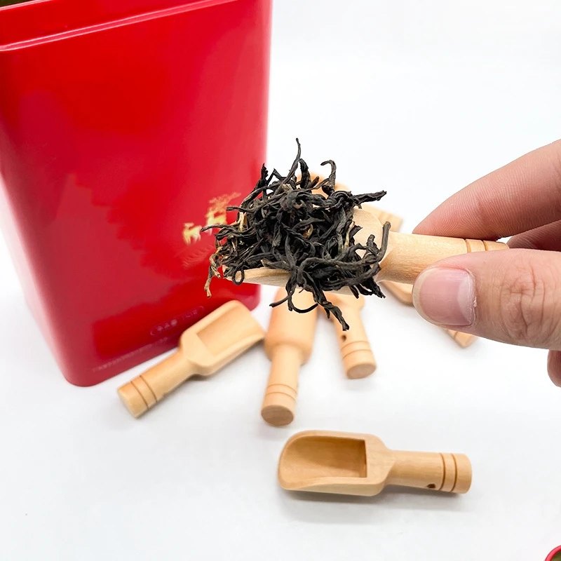 Cuillère doseuse en bois pour feuilles de thé