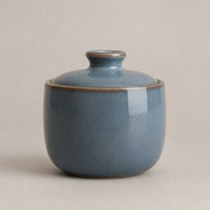 Pot à thé en céramique bleu gris 210 ml