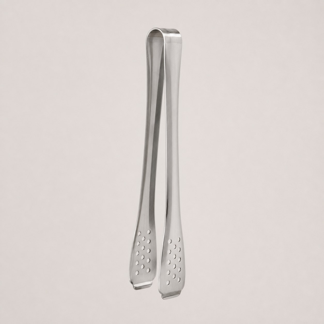Pince à sachet de thé inox 12 cm finition argentée