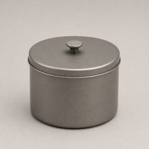 Boîte à thé en titane pour camping