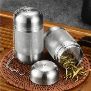 Infuseur boule en acier inoxydable avec couvercle