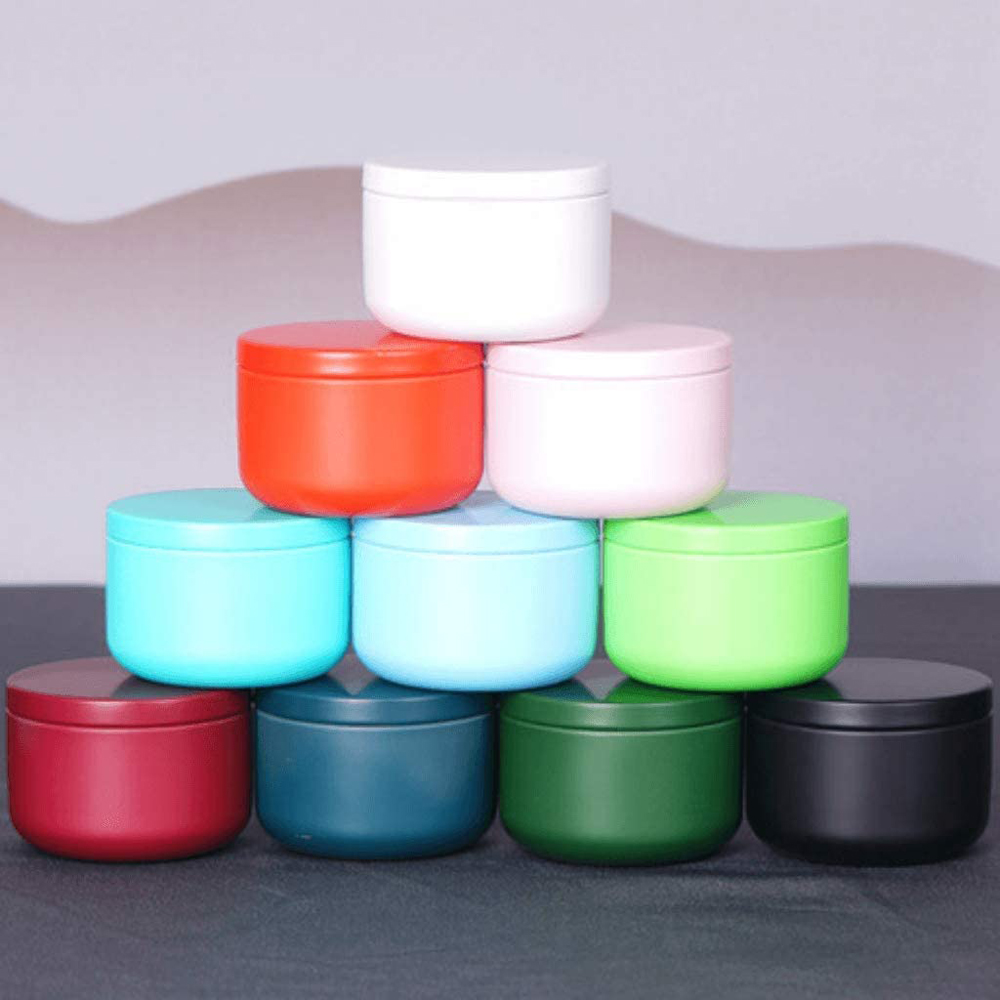 Mini boîtes métalliques pour thé et épices