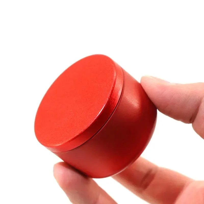 Mini boîte à thé ronde en métal 30 ml