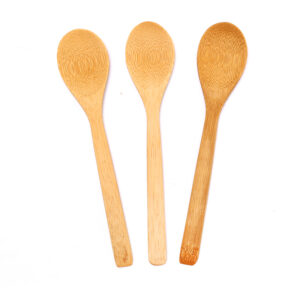 Mini cuillère à thé en bambou