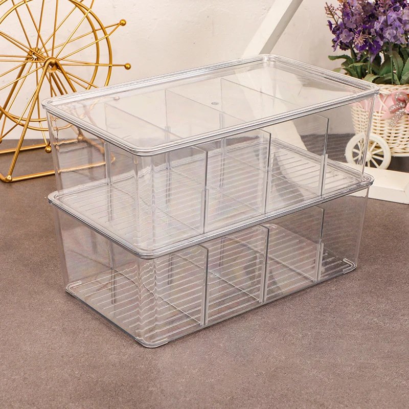 Organisateur transparent à sachets de thé – 4 compartiments