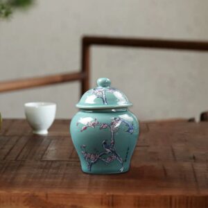 Pot à thé en porcelaine bleu turquoise