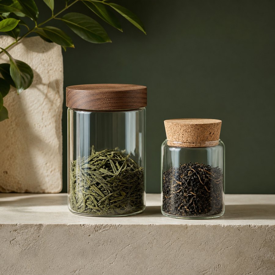 Boîtes hermétiques en verre