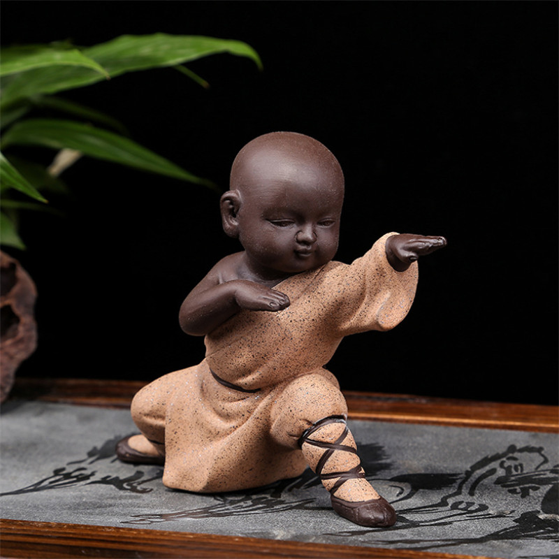 Tea pet petit moine en céramique