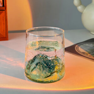 Verre à thé décoratif transparent 250 ml