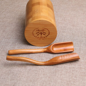 Cuillère à thé en bambou naturel chinois, cuillère à thé, pelle à thé, accessoires