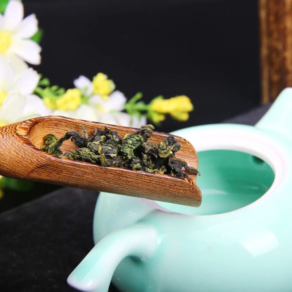 Nouveau cuillère à thé Portable Style rétro chinois cuillère accessoires cuillère à café bambou naturel Kongfu thé pelle à thé délicate
