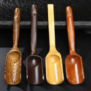 Cuillère à thé Portable de haute qualité, bambou naturel, Style rétro chinois, cuillère à thé Kongfu, cuillère délicate, accessoires pelle à thé