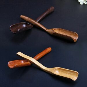 Nouveau cuillère à thé Portable Style rétro chinois cuillère accessoires cuillère à café bambou naturel Kongfu thé pelle à thé délicate