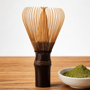 Fouet à matcha, fouet en bambou pour matcha, fouet traditionnel japonais artisanal pour une préparation authentique du thé